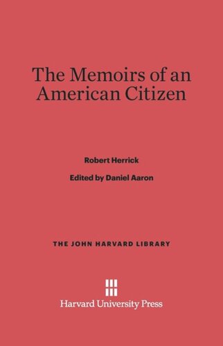 The Memoirs of an American Citizen
