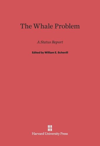 The Whale Problem: A Status Report