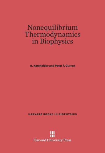 Nonequilibrium Thermodynamics in Biophysics
