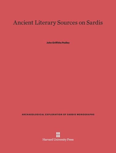 Ancient Literary Sources on Sardis