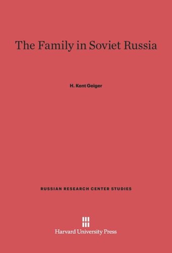 The Family in Soviet Russia