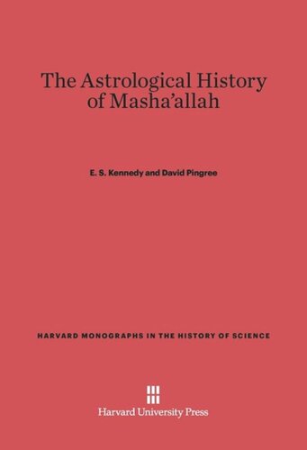 The Astrological History of Masha'allah
