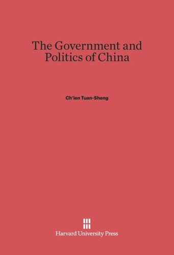 The Government and Politics of China