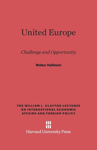 United Europe: Challenge and Opportunity