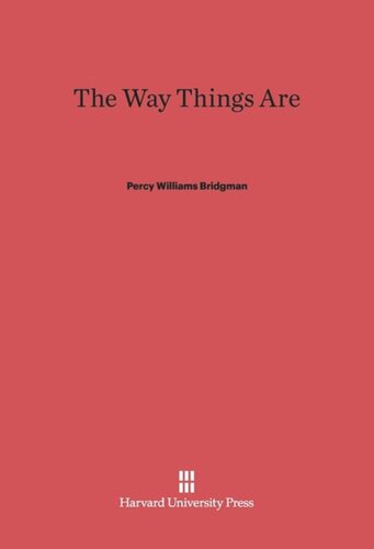 The Way Things Are