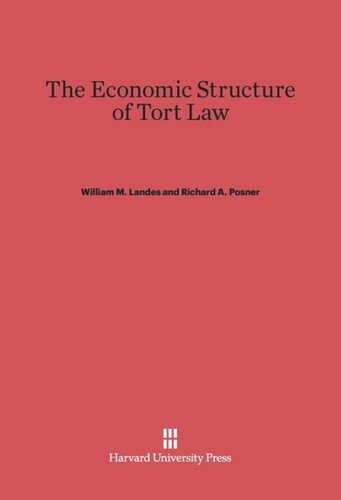 The Economic Structure of Tort Law