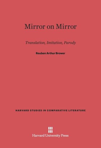 Mirror on Mirror: Translation, Imitation, Parody