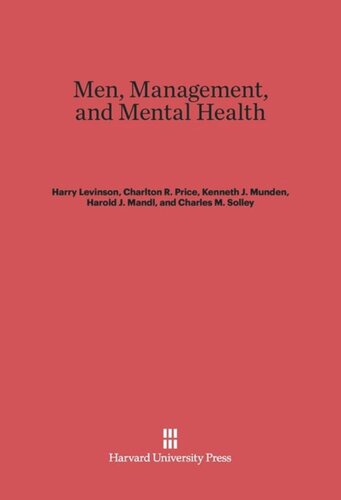 Men, Management, and Mental Health