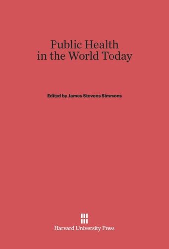 Public Health in the World Today