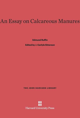 An Essay on Calcareous Manures