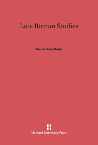Late Roman Studies