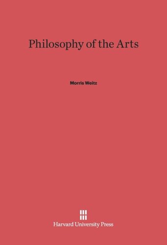 Philosophy of the Arts