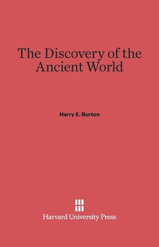 The Discovery of the Ancient World