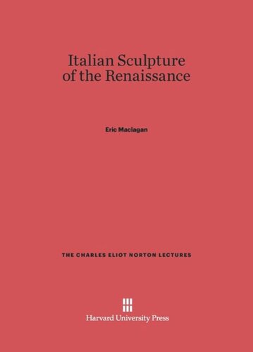 Italian Sculpture of the Renaissance