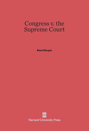 Congress v. the Supreme Court