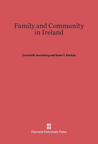 Family and Community in Ireland: Second Edition