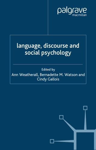 Language, Discourse and Social Psychology 