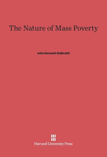 The Nature of Mass Poverty