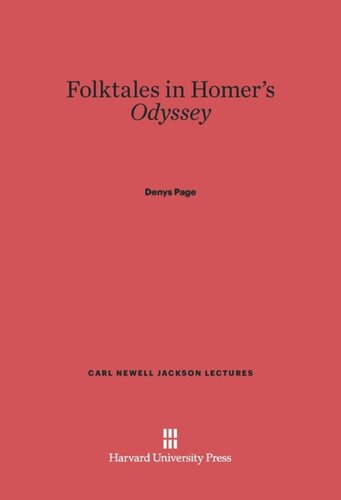 Folktales in Homer’s <i>Odyssey</i>