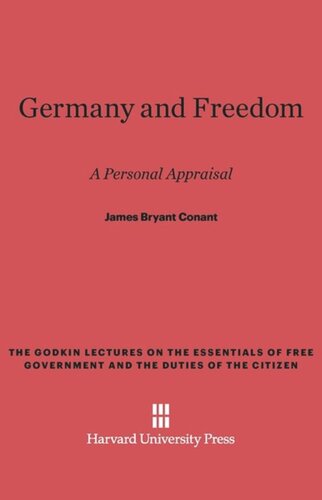 Germany and Freedom: A Personal Appraisal