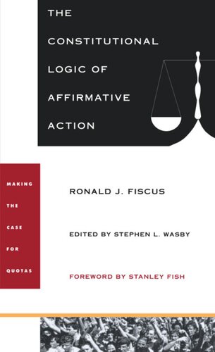 The Constitutional Logic of Affirmative Action