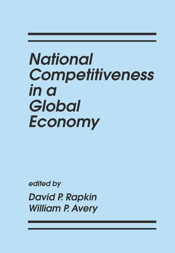 National Competitiveness in a Global Economy