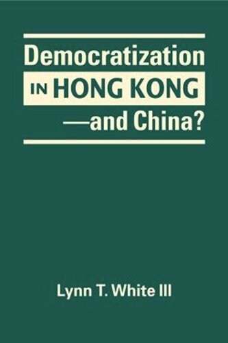 Democratization in Hong Kong--and China?