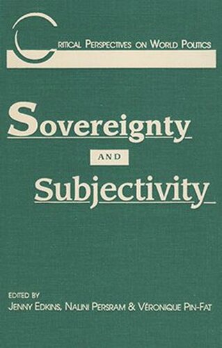 Sovereignty and Subjectivity
