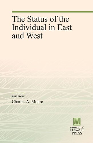 The Status of the Individual in East and West