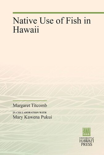 Native Use of Fish in Hawaii