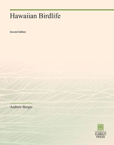 Hawaiian Birdlife: Second Edition