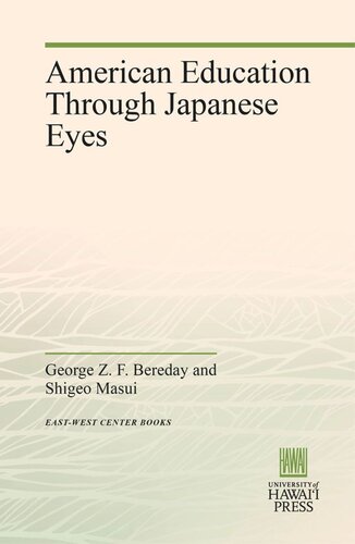 American Education Through Japanese Eyes