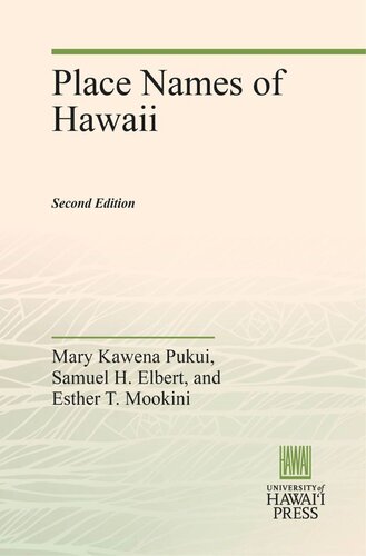 Place Names of Hawaii: Revised and Expanded Edition