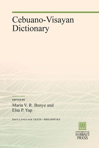 Cebuano-Visayan Dictionary