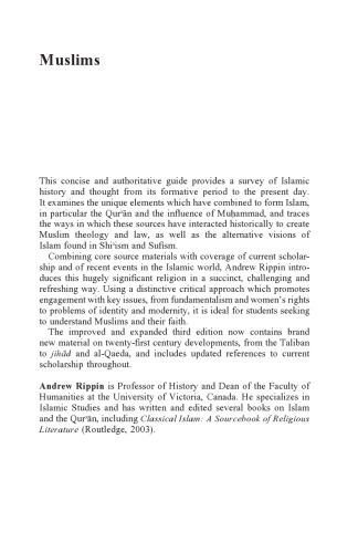 Muslims: Their Religious Beliefs and Practices