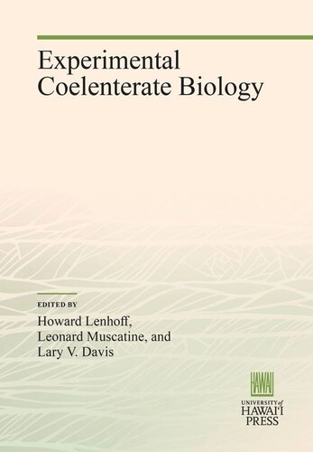 Experimental Coelenterate Biology