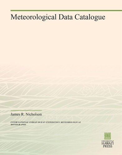 Meteorological Data Catalogue