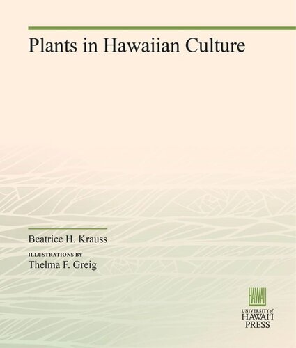Plants in Hawaiian Culture