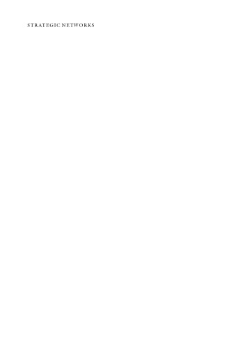 Strategic Networks: Learning to Compete