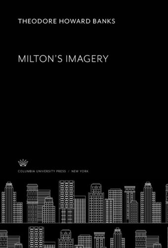 Milton’S Imagery