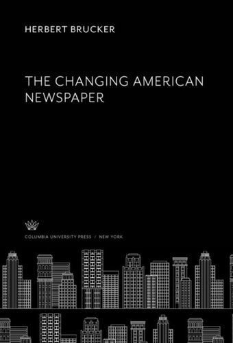 The Changing American Newspaper