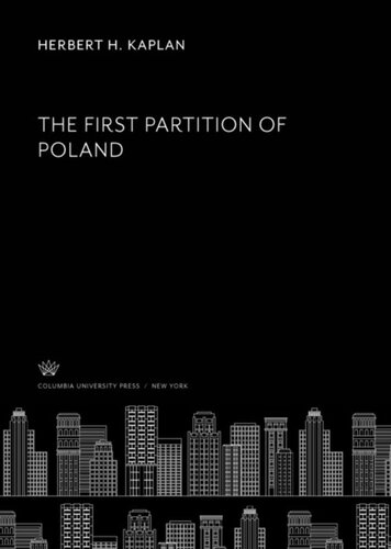The First Partition of Poland