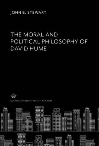 The Moral and Political Philosophy of David Hume