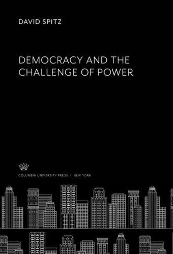 Democracy and the Challenge of Power