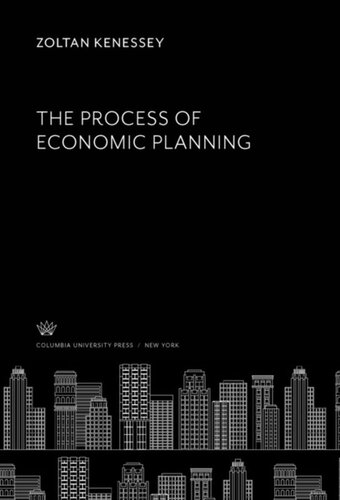 The Process of Economic Planning