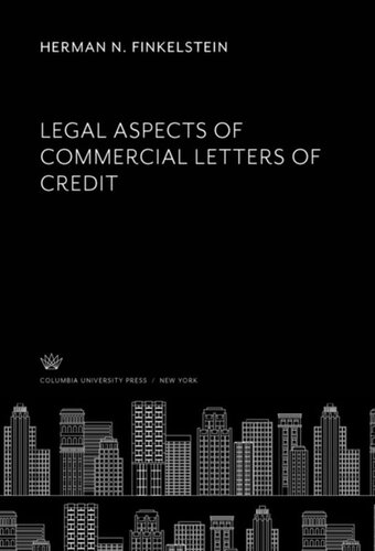 Legal Aspects of Commercial Letters of Credit