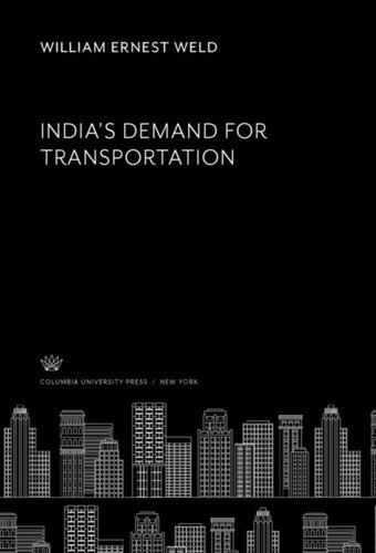 India’S Demand for Transportation