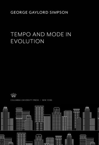 Tempo and Mode in Evolution