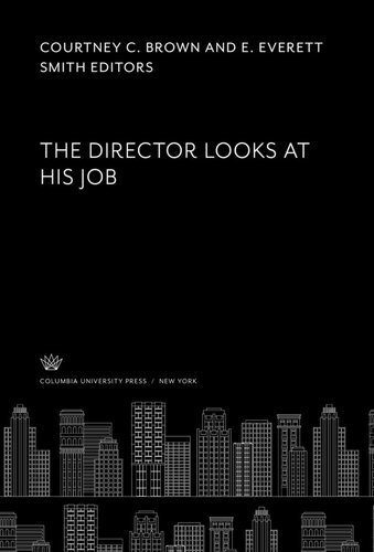 The Director Looks at His Job