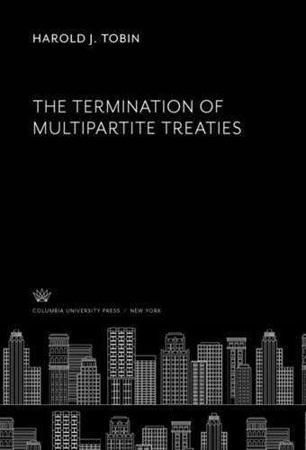 The Termination of Multipartite Treaties